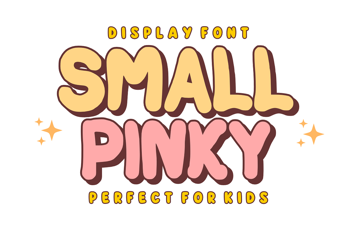Simple Comic 2 - Kids Bubble Font, a Handwritten Font by KiddoGlyphs Studio (Photo 2 of 4)