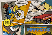 Marvelous Vintage Comics Bundle, a Brushes & More by pixelbuddha.net (Thumbnail 13 of 13)