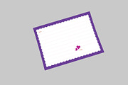 Purple Mothers Day Greeting Card, a Card Template by Neermana (Thumbnail 4 of 4)