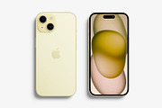 iPhone 15 Mockups, an iPhone Mockup by ls.graphics (Thumbnail 11 of 11)
