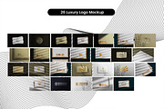 26 Luxury Logo Mockup with Shadow, a Mockup by aalfndi (Thumbnail 2 of 30)