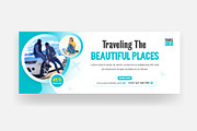 Holiday travel agency Facebook cover, a Social Media Template by Mk_Studio (Thumbnail 2 of 10)