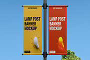 Lamp Post Banner Mockup, a Product Mockup by Designbuys (Thumbnail 14 of 20)
