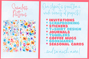 A Touch Of Summer Flowers, a Decorative Illustration by Whimsy & Wishes (Thumbnail 4 of 5)