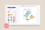 Quiet Ocean Kit, a Seasonal Illustration by miumiu (Thumbnail 7 of 15)