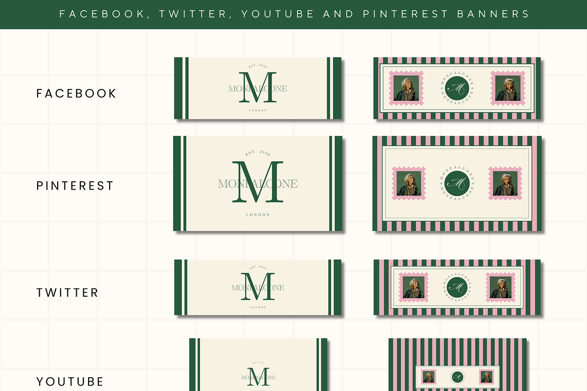 Canva Modern Branding Kit Template preview 6