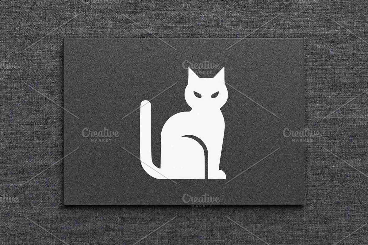 Cat Silhouette Vector Graphic, an Animal Illustration by Vectorium Studio (Photo 4 of 4)