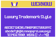 The Brighter Fortress font, a Font by weknow (Thumbnail 4 of 8)