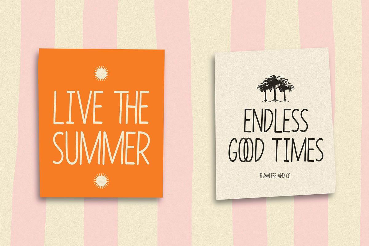 Lestravia - Simple Hand Drawn Font, a Handwritten Font by Flawless And Co (Photo 5 of 10)