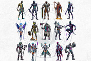 Arcade Gaming Character Cliparts, a Person Illustration by ThatsDesignArt (Thumbnail 8 of 10)
