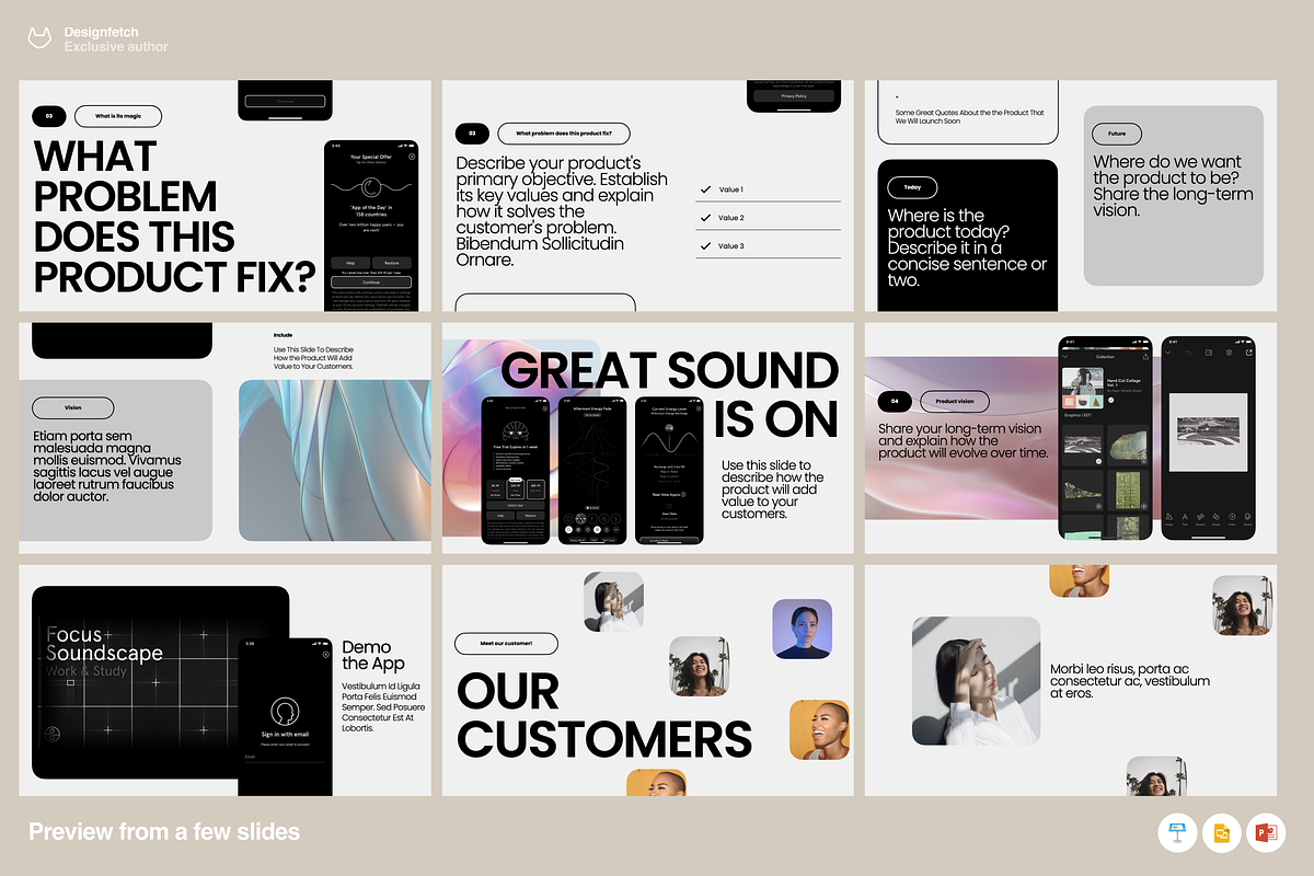 Product launch template, a Presentation Template by Oday Noon (Photo 3 of 9)