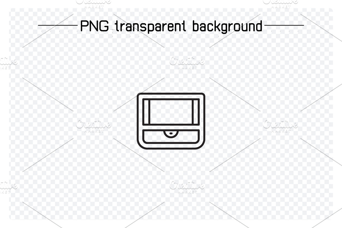 Treasure Chest Line Icons, an Outline Icon by Designfour (Photo 6 of 7)