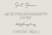 Saint Germain – Handwritten Font, a Script Font by Fikryal Studio (Thumbnail 13 of 15)