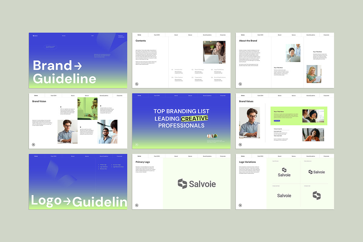Corporate Brand Style Guide Template