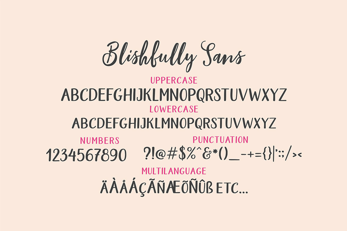Blishfully Font Duo, a Script Font by Areatype (Photo 14 of 14)