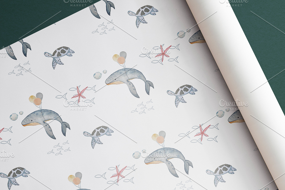 Under the Sea, a Pattern Graphic by Lineli (Photo 7 of 12)