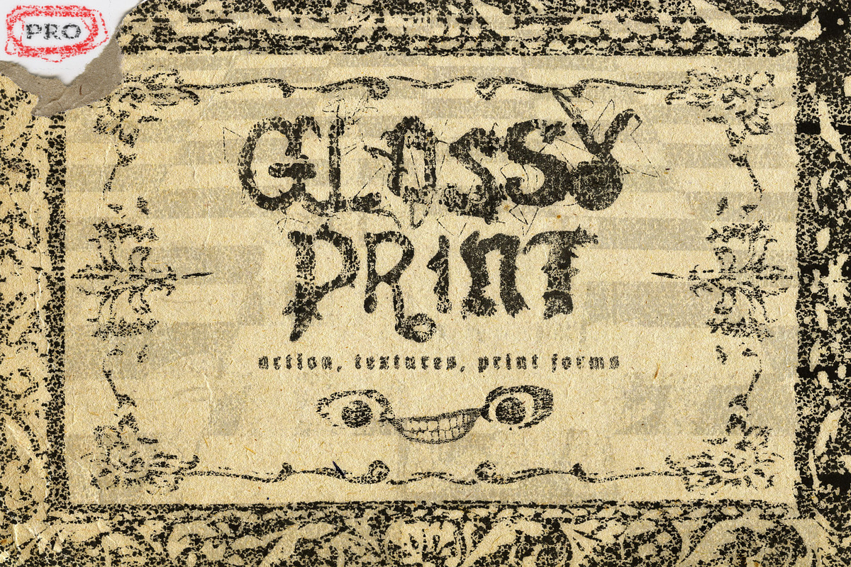 GLOSSY PRINT. Grunge action (V. pro), an Action Add-On by Textexp (Photo 1 of 14)