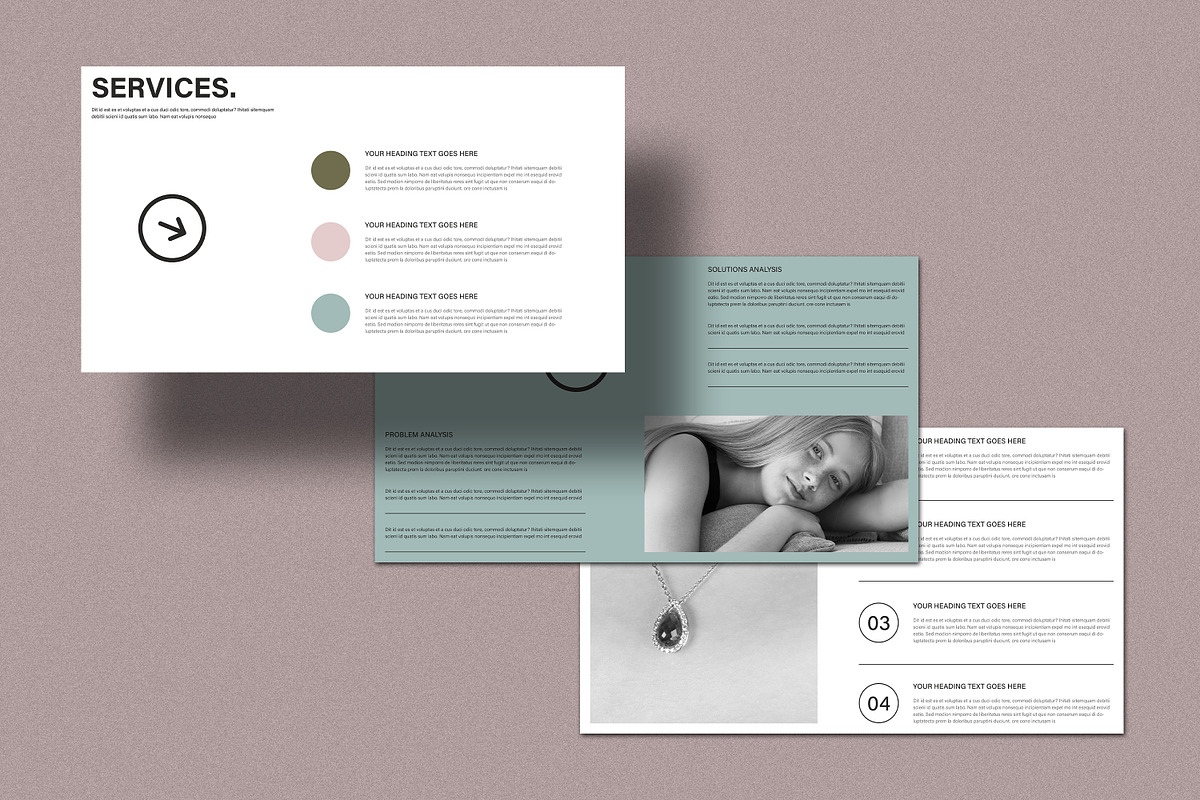 Brand Strategy Presentation Template, a Presentation Template by Artisan Vibes (Photo 3 of 9)