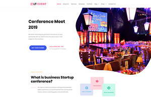 LT Event - Calendar WordPress Theme