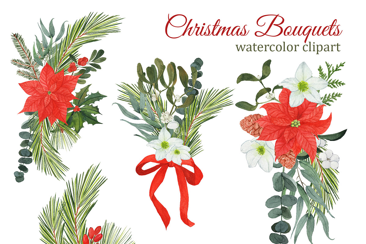 Watercolor winter garden, an Illustration by s.yanyeva (Photo 5 of 12)