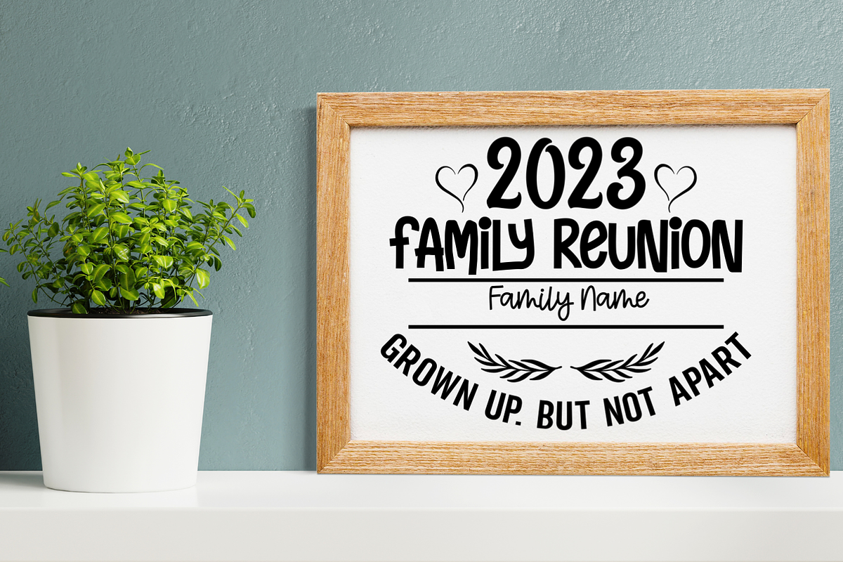 Family Reunion 2023 SVG Bundle, an Object Graphic by Design's Dark (Photo 3 of 21)