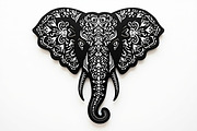 Elephant Silhouette with Ornamental, an Illustration by Amazin_art (Thumbnail 14 of 16)