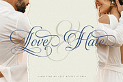 The Virnature Nature Script, a Script Font by alit design (Thumbnail 16 of 18)