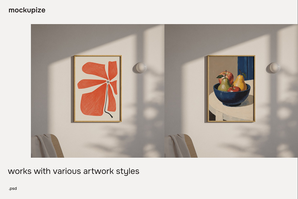 DIN A Living Room Frame Mockup, a Household Mockup by mockupize (Photo 6 of 7)