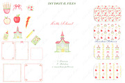 Hello School Vintage DIY Watercolor, a Graphic by LABFcreations (Thumbnail 2 of 4)