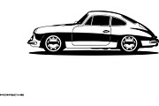 Classic Hot Rod Car SVG Bundle, an Object Graphic by jahid234 (Thumbnail 9 of 13)