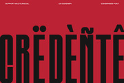 CS Gardner – Condensed Font, a Sans Serif Font by Craft Supply Co. (Thumbnail 7 of 8)