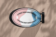 Street Sign Mockup (32 PSD Scenes), an Advertising Mockup by Traint (Thumbnail 12 of 50)