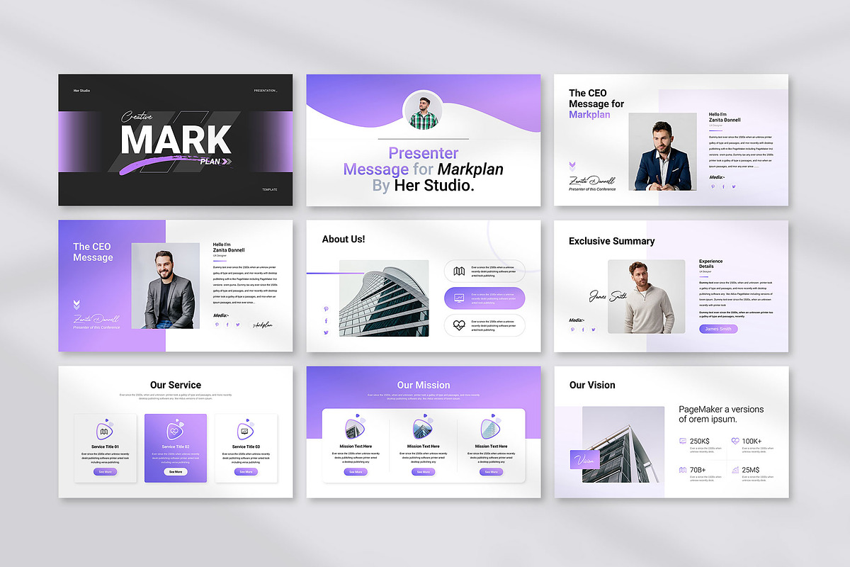 Marketing Plan Presentation, a Presentation Template by KreateTribe (Photo 5 of 5)
