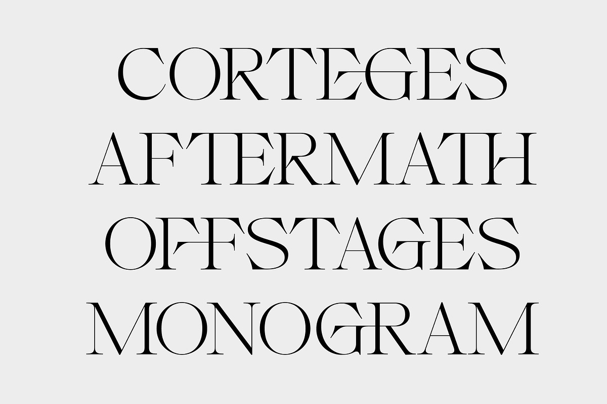 Coera - Elegant Serif Typeface, a Serif Font by Typocracy Studio (Photo 3 of 10)