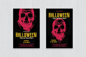 Halloween Party, a Flyer Template by DesignWorkz