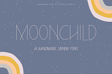 Moonchild - A Stylish Skinny Font