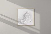 1x1 Square Frame Mockup, a Print Template by Lelu Art Design (Thumbnail 2 of 11)