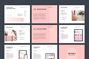 MENIQUE - Brand Guidelines Template