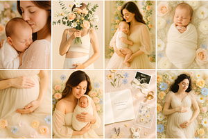 75 Maternity Images | Mom & Baby, a Person Photo by Matisse Studio