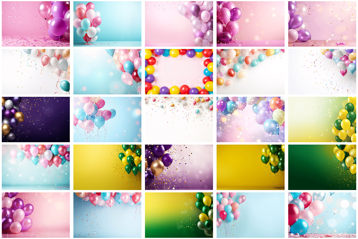 Balloon Background, a Background Graphic by Forhadx5 (Photo 12 of 18)