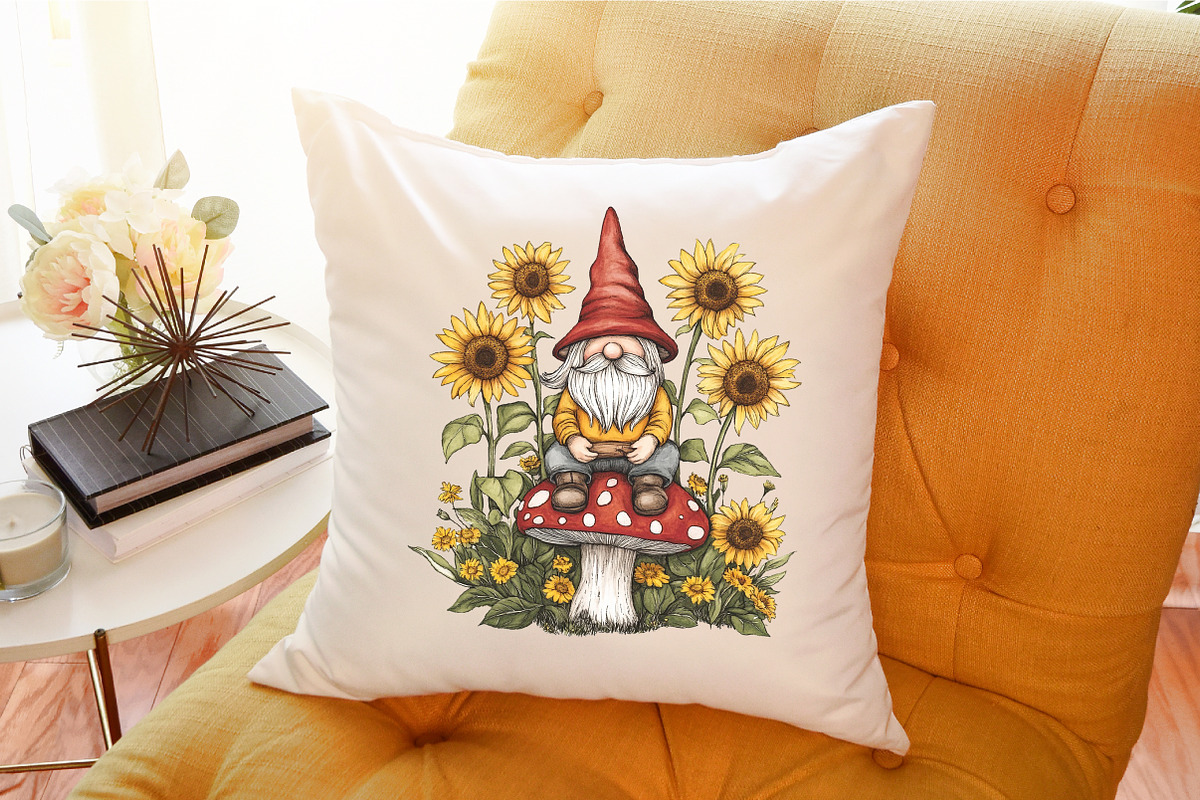 Watercolor Summer Garden Sunflower G, an Illustration by Sublimation Artist (Photo 6 of 6)