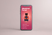 Menstrual Period african woman, an Illustration by KeronnArt (Thumbnail 7 of 7)