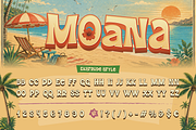 Nestafu - Hawaiian Display Font, a Sans Serif Font by Burntilldead (Thumbnail 6 of 12)