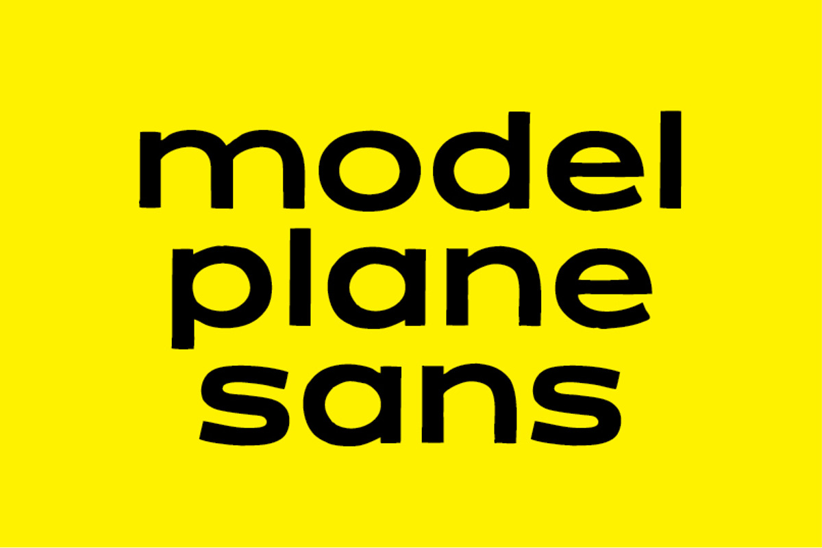 MODEL PLANE SANS, a Font by FOUNDFONT™ (Photo 1 of 3)