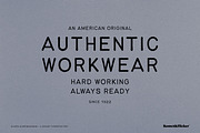 Olympia Schreibmaschine, a Sans Serif Font by Komet & Flicker (Thumbnail 10 of 14)