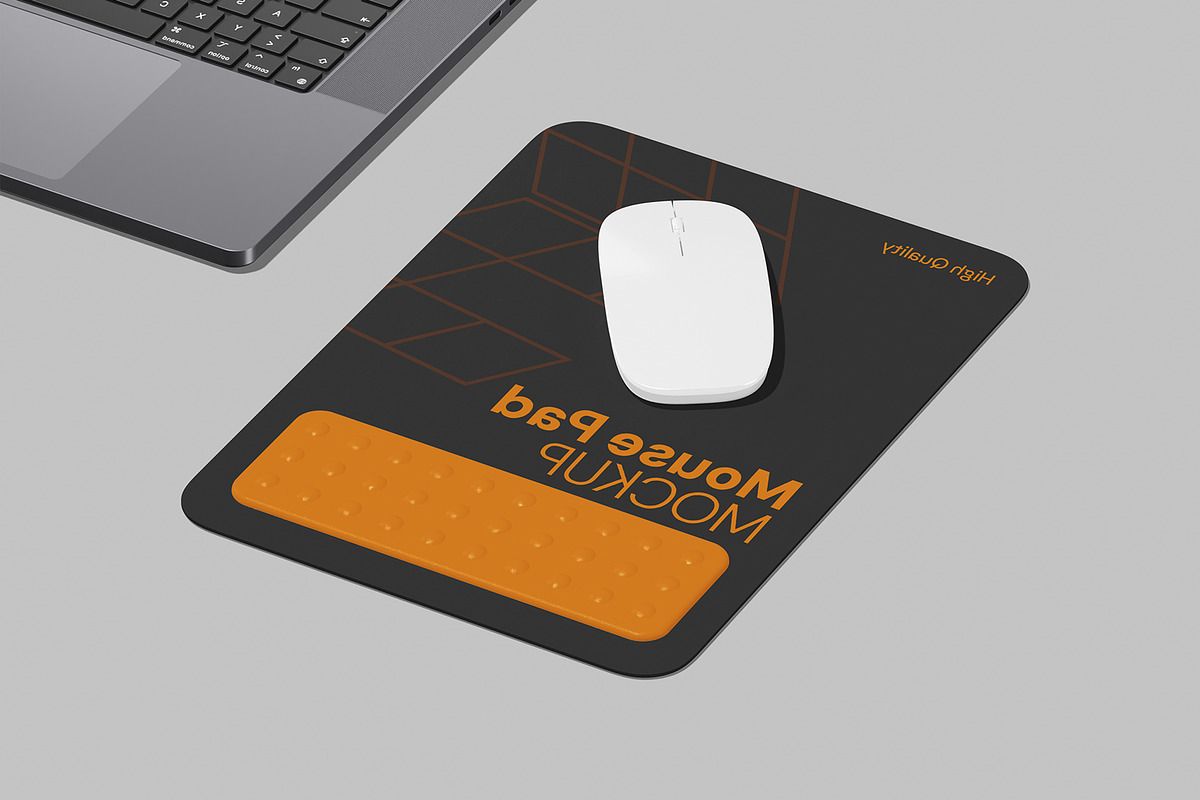 Mouse Pad Mockup, a Wearable Device Mockup by Unerispace (Photo 5 of 5)