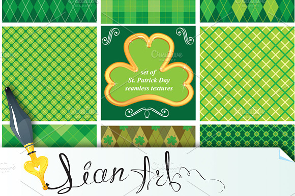 Patterns St. Patricks Day