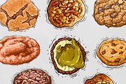 Cookies Watercolor Illustration, an Object Graphic by RMPL.std (Thumbnail 2 of 4)