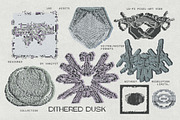 Dithered Dusk Graphic Collection, an Object Graphic by Vanzyst (Thumbnail 8 of 9)