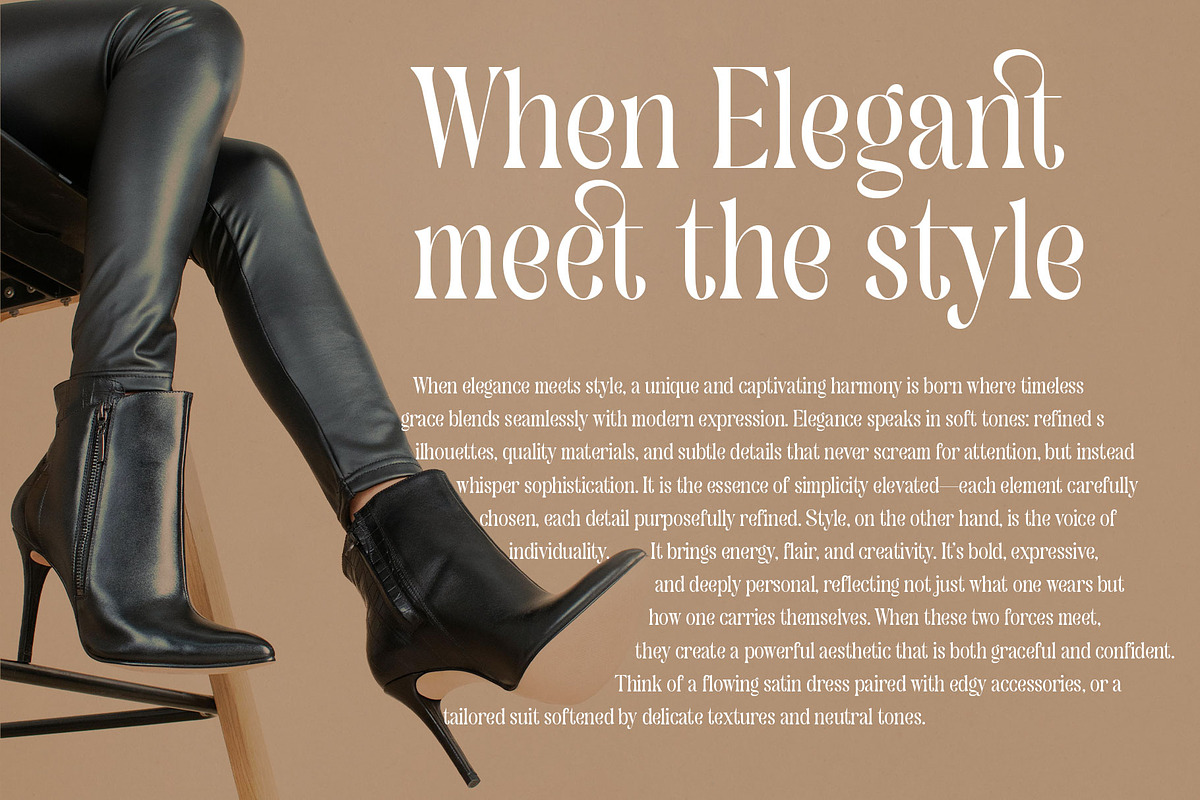 Miagest Elegant Serif Font, a Serif Font by RantautypeStudio (Photo 7 of 20)